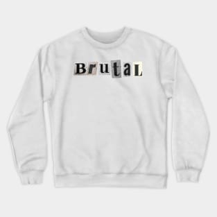 Brutal Olivia Rodigro Crewneck Sweatshirt